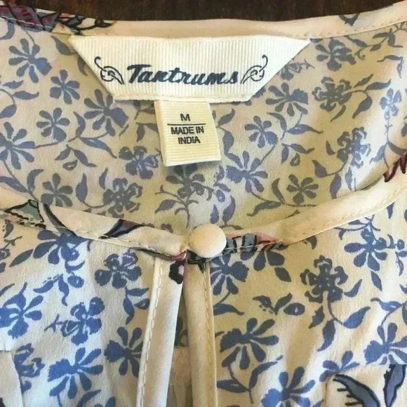 Tantrums | Floral Boho Top - Picture 3 of 6